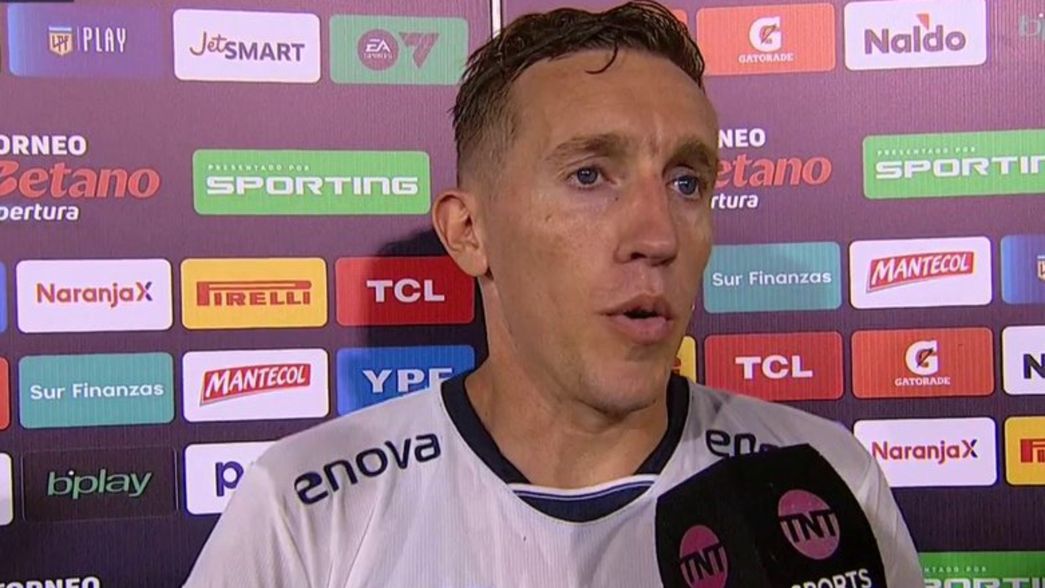 Pablo De Blasis habló de una mala racha y de que se vio otra cosa