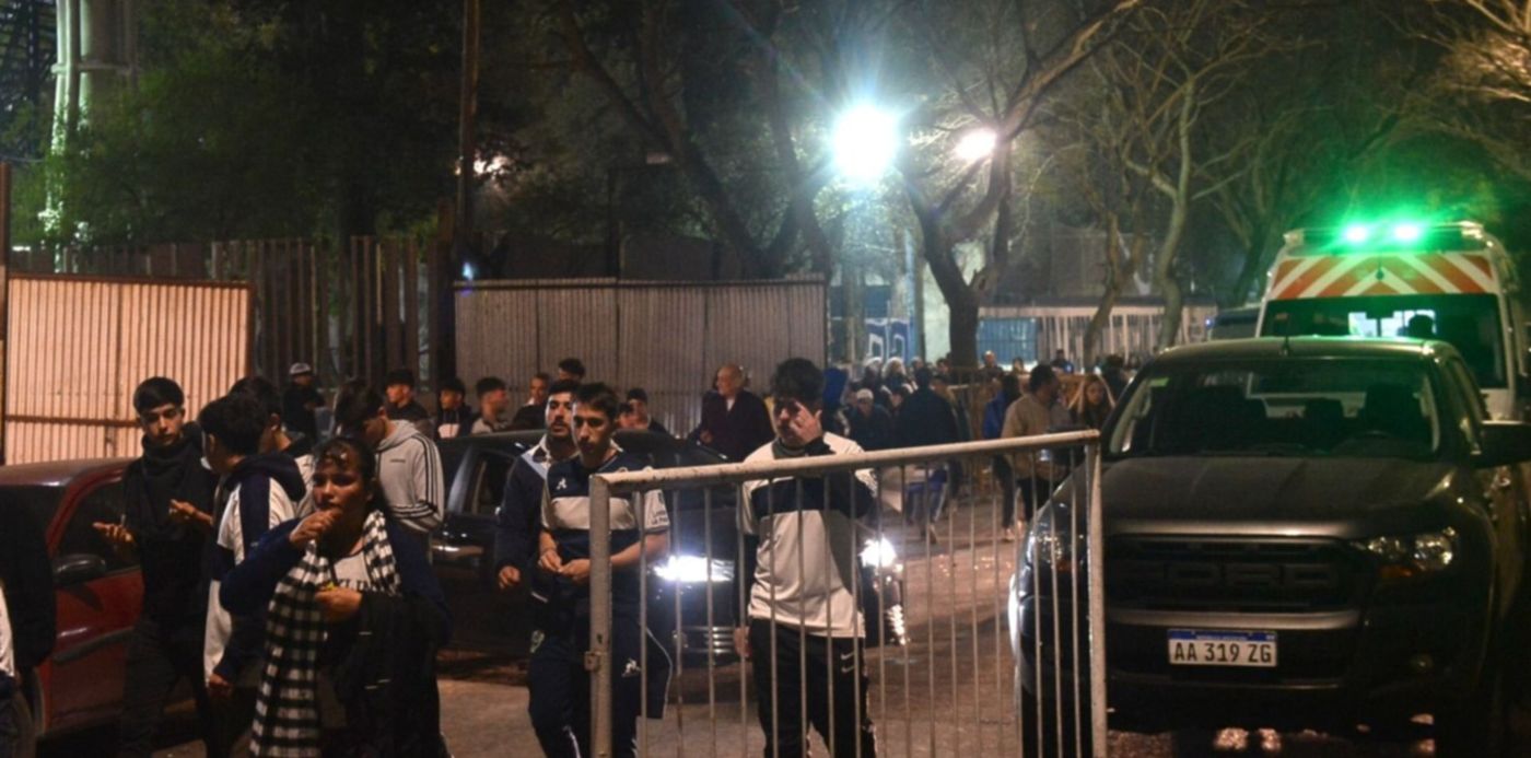 Represión en Gimnasia en alta