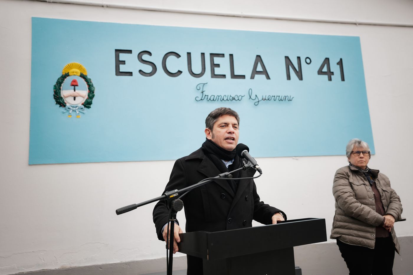 escuela 41  axel kicillof