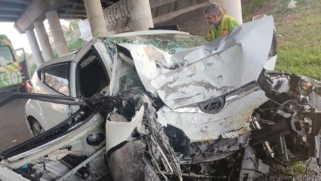 accidente fatal - ruta 2