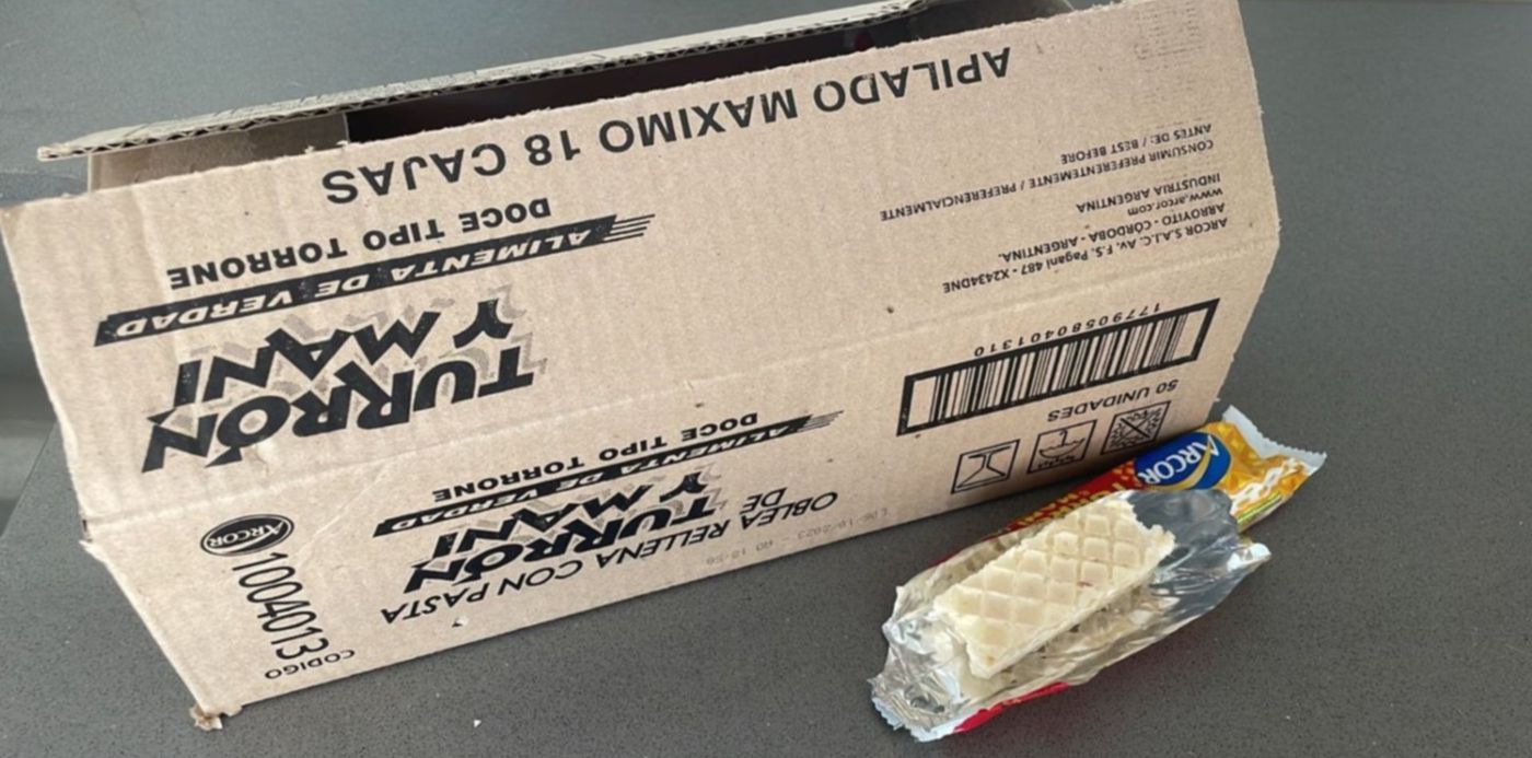 turrones con gusanos