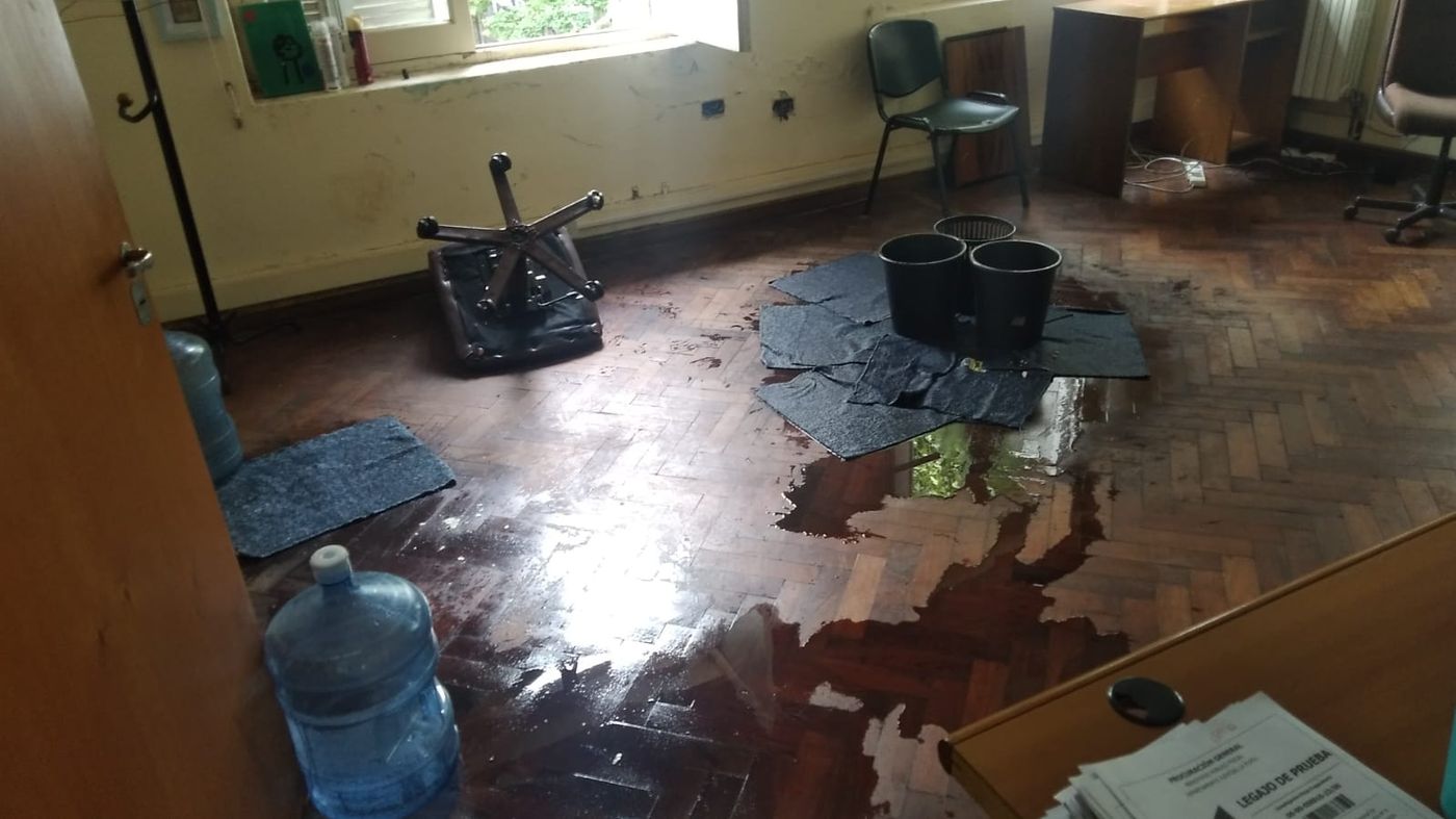 Una postal del abandono en el fuero Penal de La Plata
