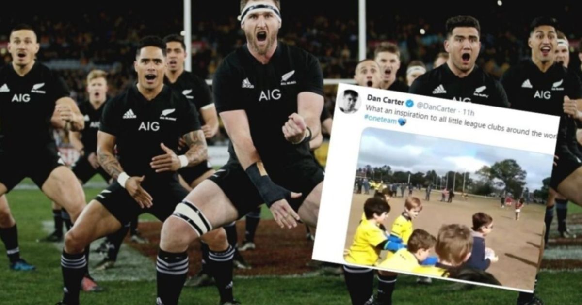 Una figura de los All Blacks se emocionó y compartió un video de La