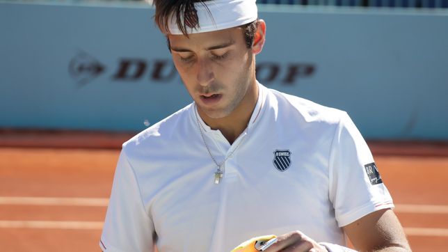 tomas etcheverry cayo en su debut en roma y se despedio del torneo