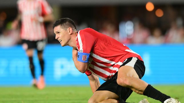 guido carrillo quedo fuera del banco en estudiantes por lesion antes del duelo con san lorenzo