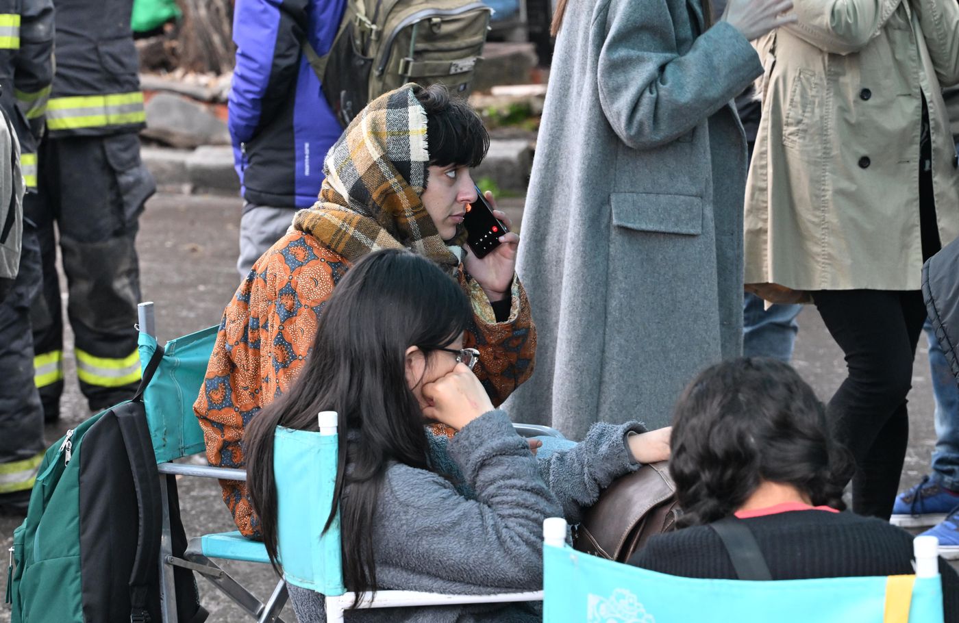 Los vecinos del incendio y derrumbe de diagonal 77 (2)