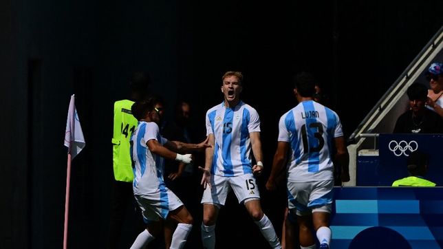 argentina le gano a irak y apuesta a pasar de fase en los juegos olimpicos