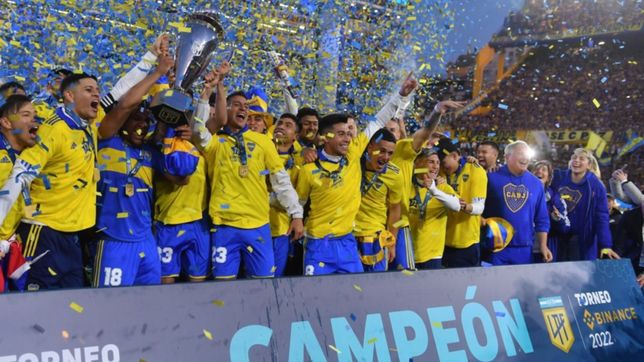 boca juniors se corono campeon del torneo local en una definicion apasionante