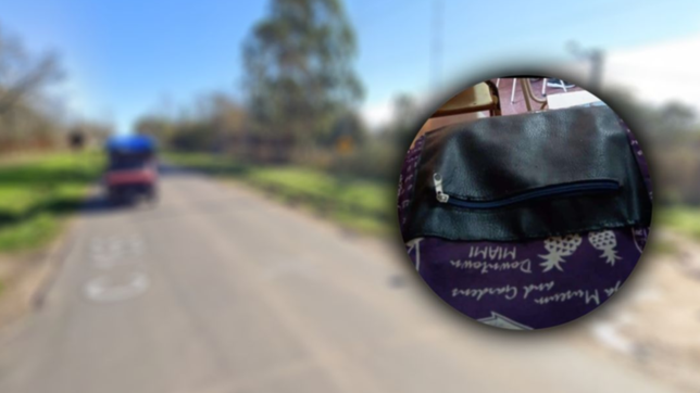 motochorros amenazaron a una joven con un cuchillo y le robaron hasta el gas pimienta