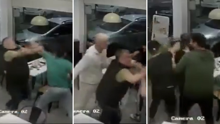 Hirieron en La Plata a un joven en medio de un violenta pelea en una estación de servicio