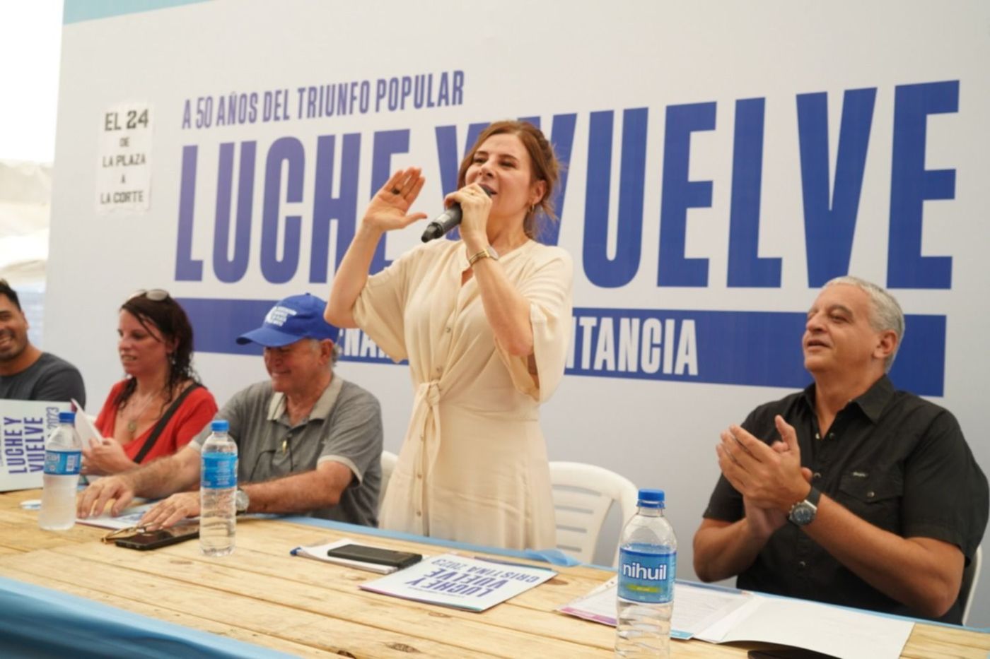 Plenario Luche y Vuelve  Máximo Kirchner - Plenario Luche y Vuelve  Máximo Kirchner Saintout