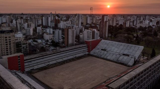 por primera vez, veron le puso fecha a la inauguracion de la cancha de estudiantes