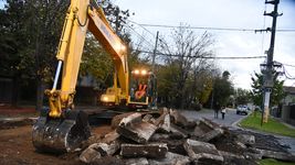 arrancaron obras para mejorar el asfalto, la iluminacion y las escuelas