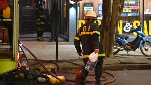 una abuela murio en un tragico incendio en la plata: ¿como se produjo el fuego?