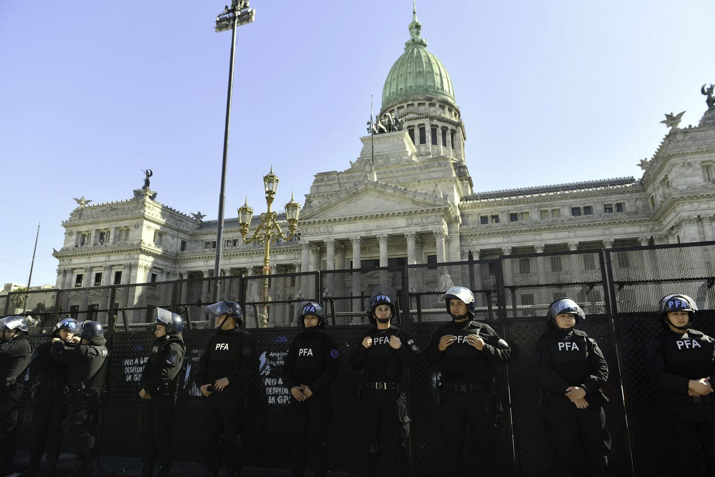 El episodio ocurrió el martes alrededor de las 18:30 en Plaza de Mayo.