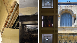 con techos rotos, banos clausurados y animales muertos, asi esta hoy el pasaje dardo rocha con techos rotos, banos clausurados y animales muertos, asi esta hoy el pasaje dardo rocha