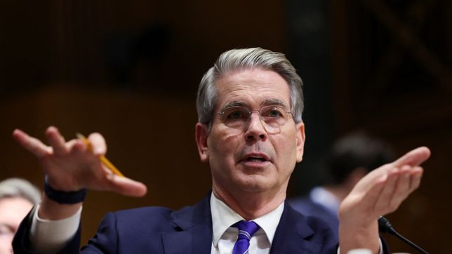 el secretario del tesoro de estados unidos salio a respaldar a milei y la argentina