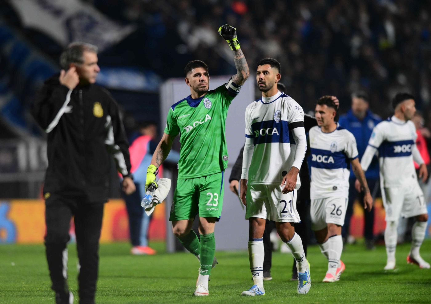 Gimnasia Barracas Central (4) Nelson Insfrán Enzo Martínez