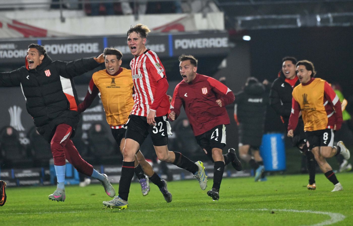 Estudiantes Independiente Medellín Amondarain festejo gol