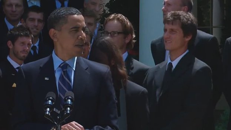 Barack Obama Guilllermo Barros Schelotto