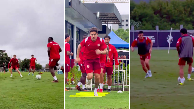 estudiantes se entreno en rio y ultimo detalles para el duelo decisivo ante flamengo