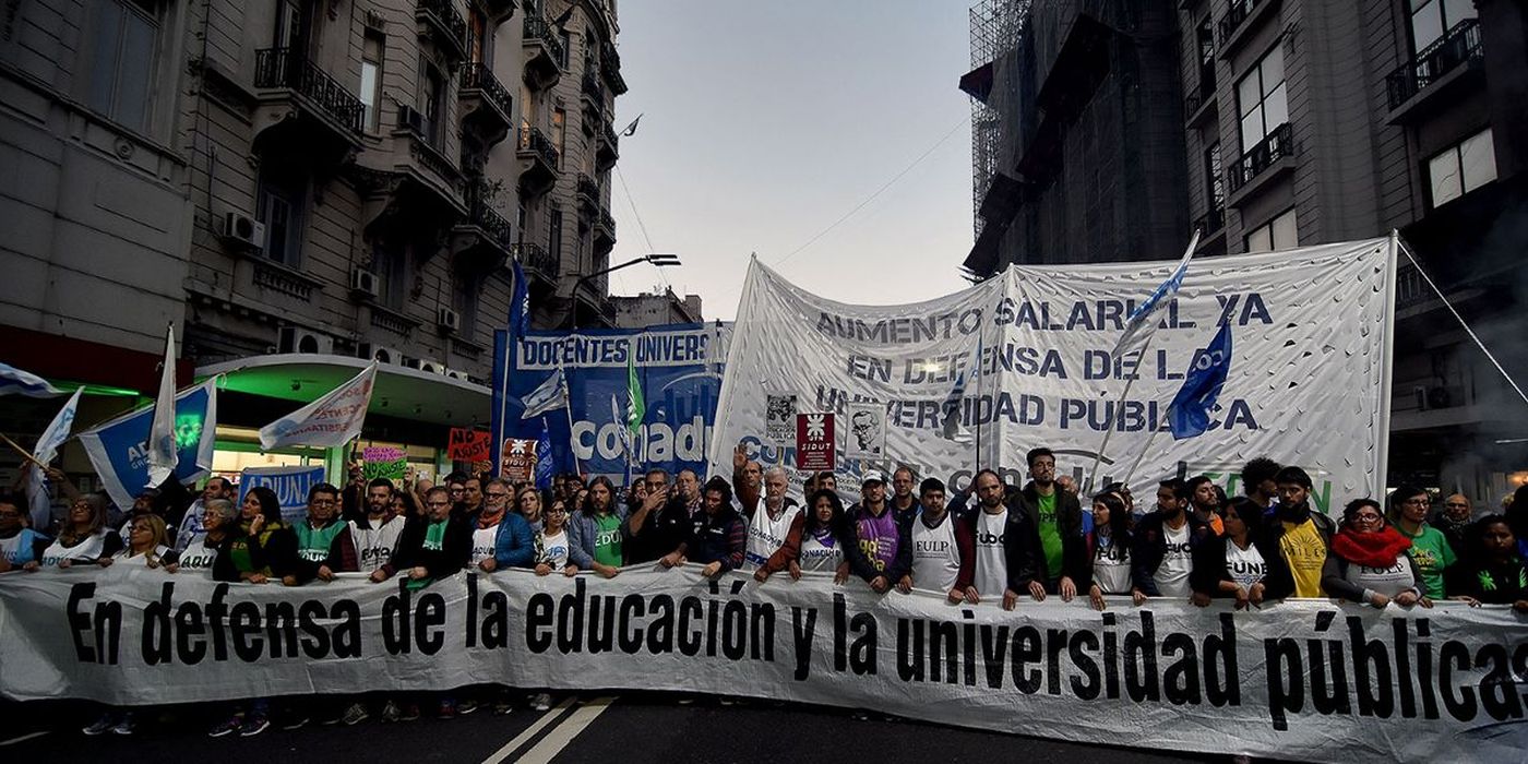 El comunicado del CIN fue publicado en el marco de los reclamos de docentes y estudiantes por el desfinanciamiento de las universidades.
