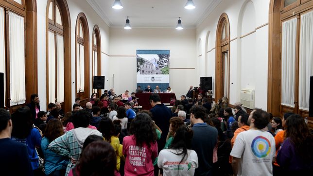 el consejo superior de la unlp expreso su apoyo a los reclamos salariales de docentes y nodocentes