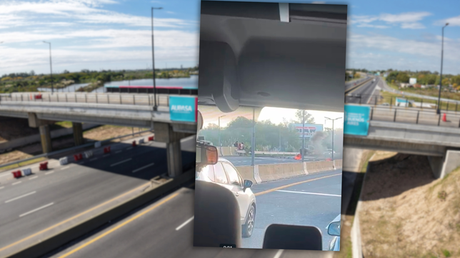 vecinos sin luz cortan la autopista y la avenida 520