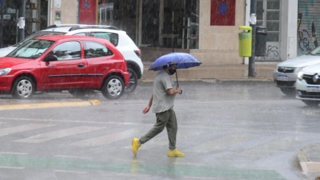 con tormentas y rafagas, asi estara el clima en el arranque de la semana en la plata