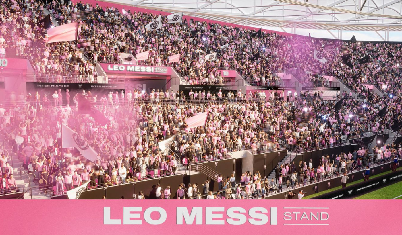 Tribuna Leo Messi Inter Miami