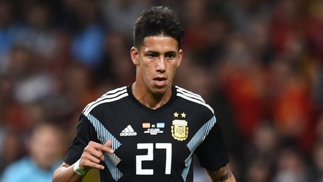 el papa de maxi meza lo saludo antes del debut en el mundial y se quebro