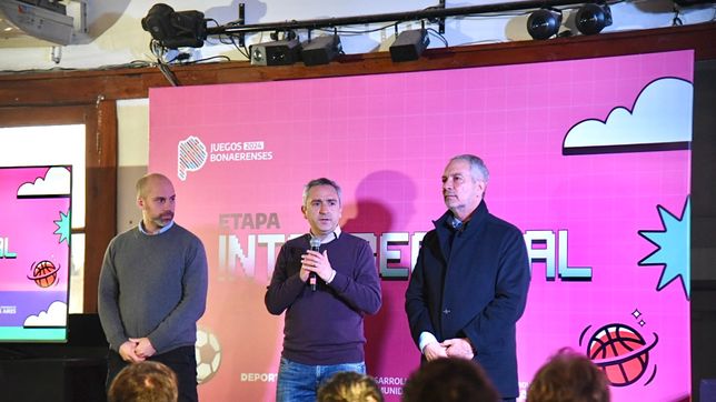 con la presencia de julio alak y andres larroque, comenzo la etapa interregional de los juegos bonaerenses en la plata