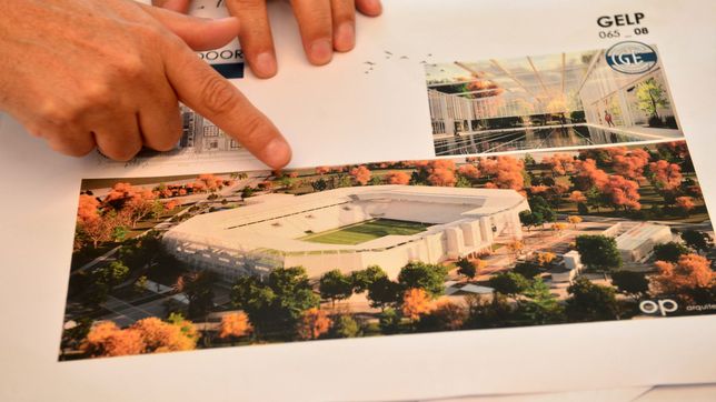 es un estadio que representa a gimnasia y mantiene los valores