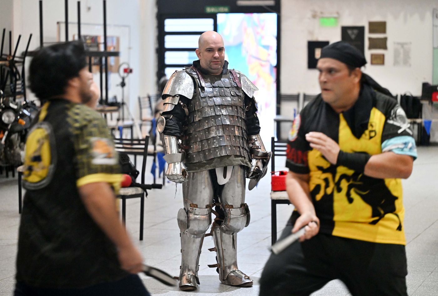 Cada vez son más los platenses que se suman a la Orden Medieval