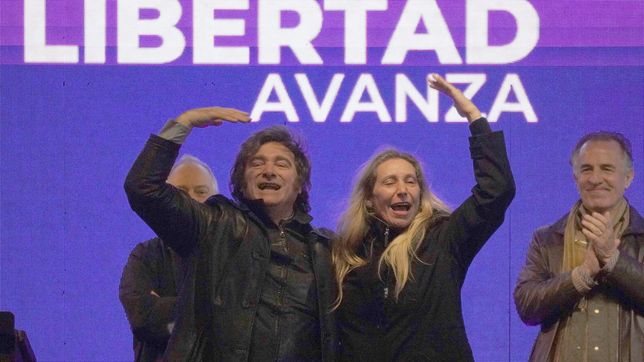javier milei esperara los resultados en el bunker de la libertad avanza en la plata