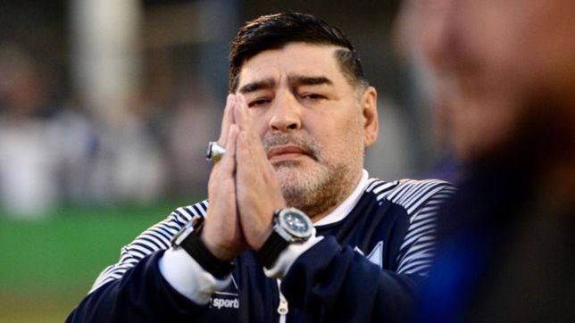 maradona les dejo un mensaje a los hinchas de gimnasia tras el resultado de las elecciones