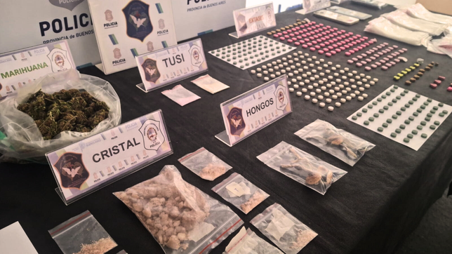 secuestraron gran cantidad de droga de diseno en un impactante operativo en la plata y ensenada