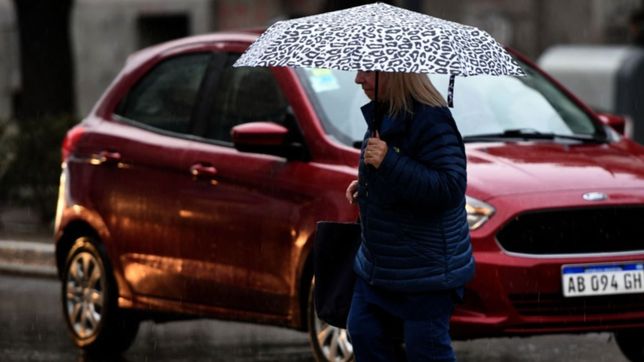la plata amanecio con lluvias y frio, pero se viene otro veranito para el fin de semana
