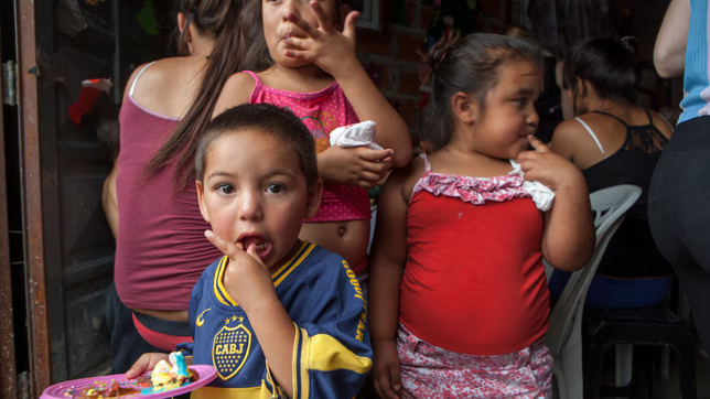 mas del 35% de los chicos come menos de lo necesario en argentina