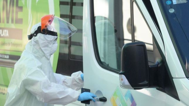 covid en la plata: mas de 200 casos y otros cuatro fallecidos en un dia