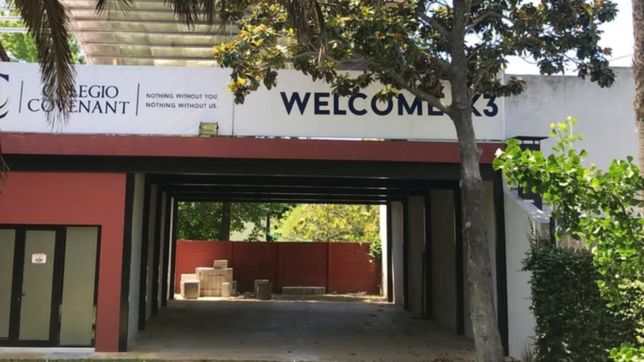 a pesar de la clausura, retomaron una obra clandestina en un colegio de gonnet