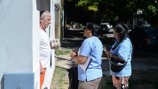 el cronograma semanal de los operativos de salud en los barrios de la plata