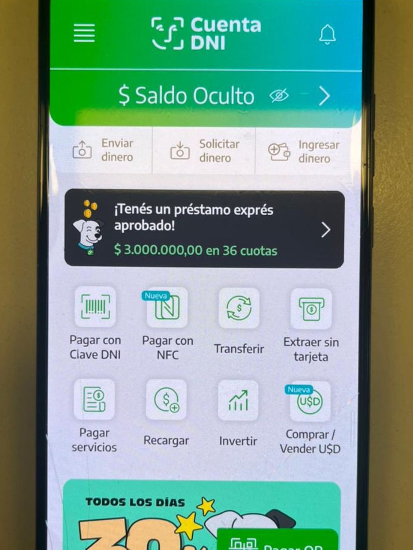 El primer paso consiste en seleccionar la opción 