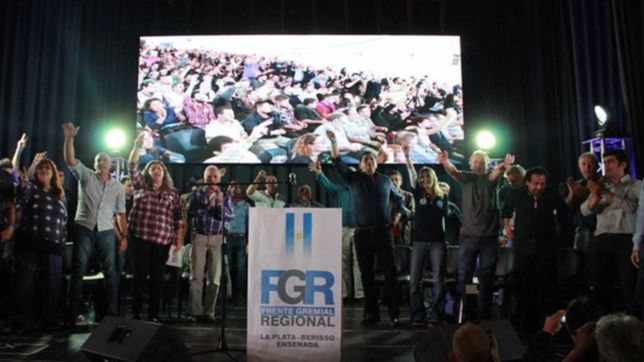 unas 30 organizaciones del frente gremial se juntan para sentar postura electoral