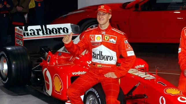 subasta millonaria de la ferrari con la que michael schumacher fue campeon de formula 1