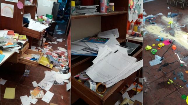 dijeron que iban a volver y cumplieron: asaltaron otra vez el jardin 977 de melchor romero