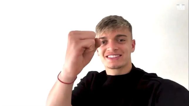 valentin rodriguez ya se puso en modo gimnasia: ¿como fueron sus primeras horas en el lobo?