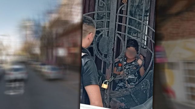 denuncian que habia un chico abandonado en un negocio y descubren una casa tomada