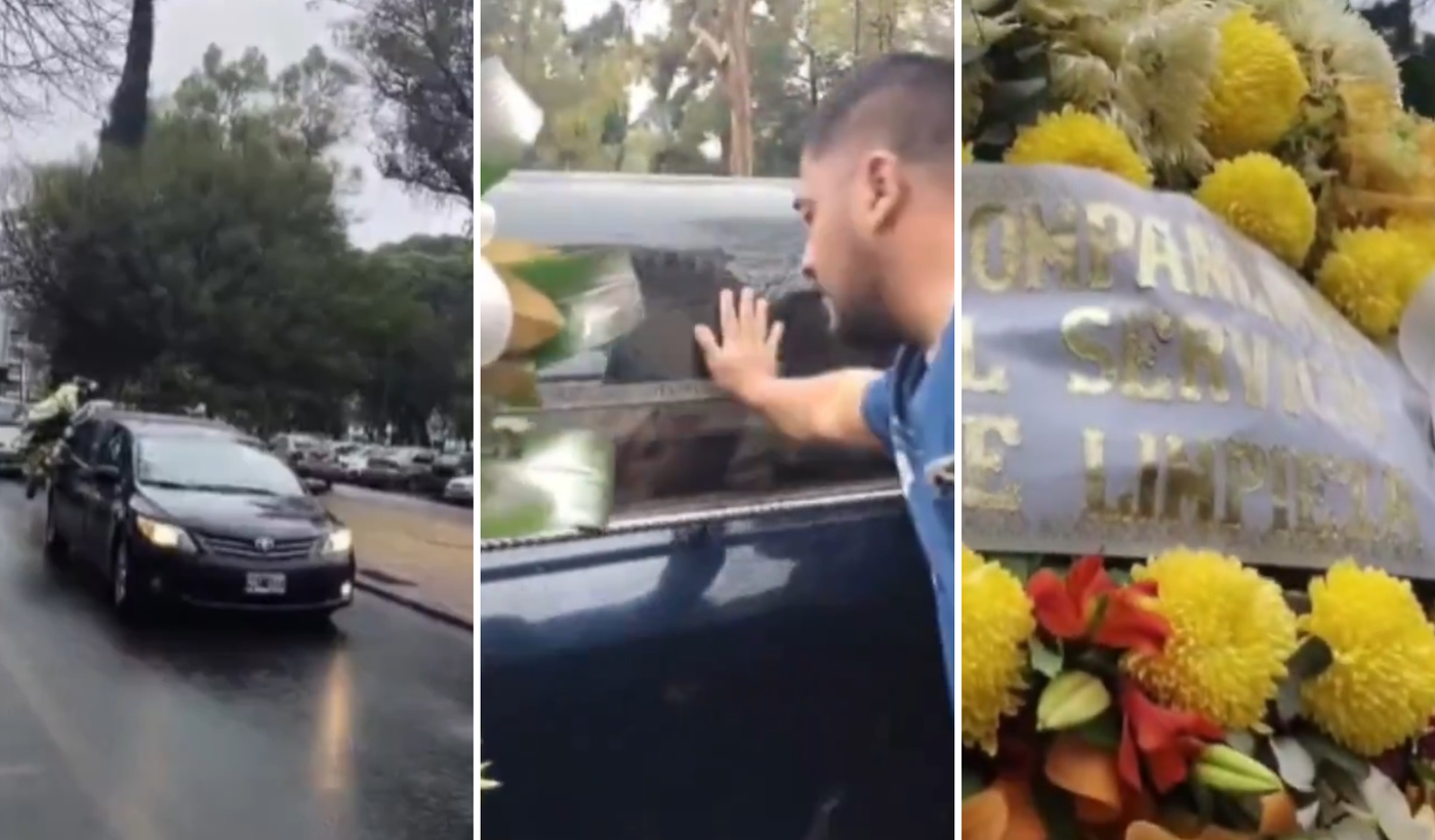 Despedida de trabajador del Hospital de Niños muerto en accidente