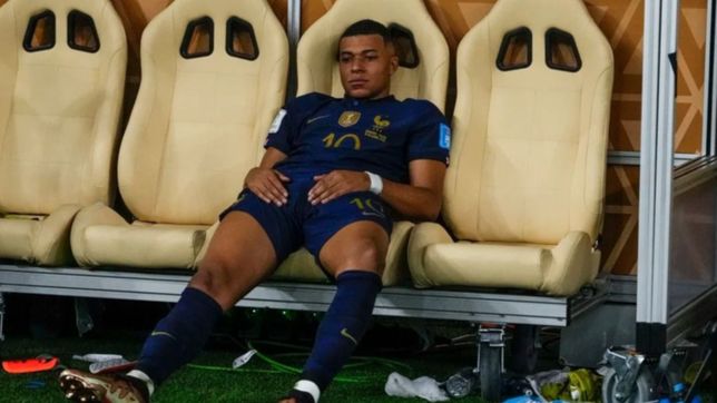 ¡No podemos hacerlo peor!: la furia de Mbappé en el entretiempo de la final del Mundial